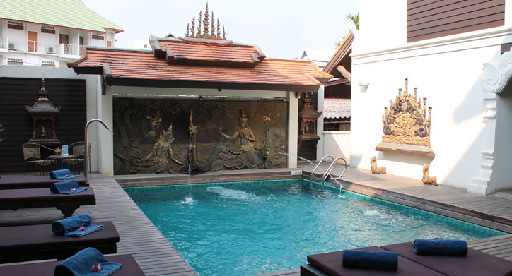 Spa Pool, De Naga Hotel - Chiang Mai