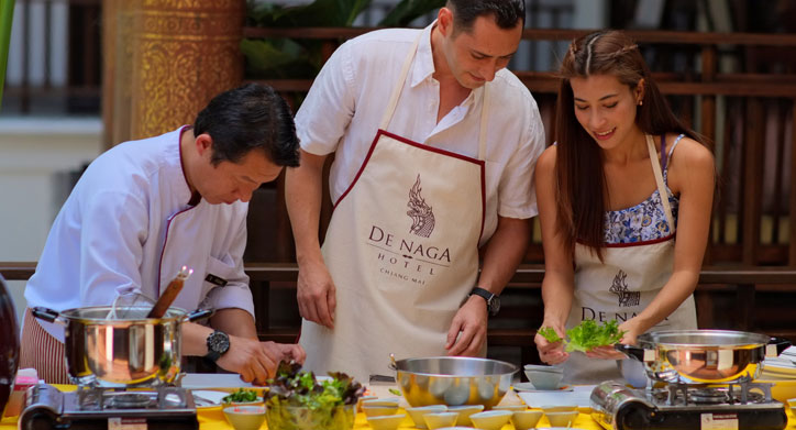 Thai Cooking Class, De Naga Hotel - Chiang Mai